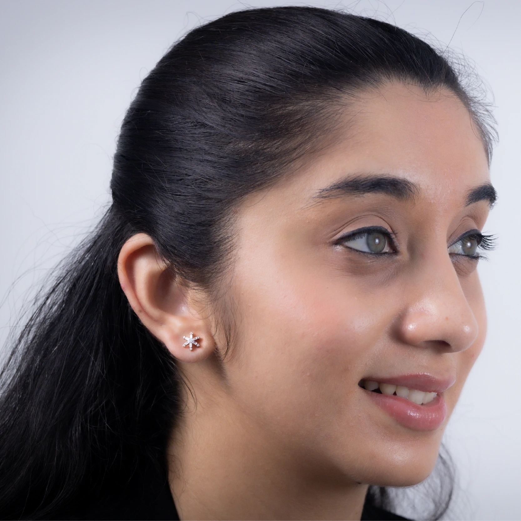 The Icicle Star Earrings