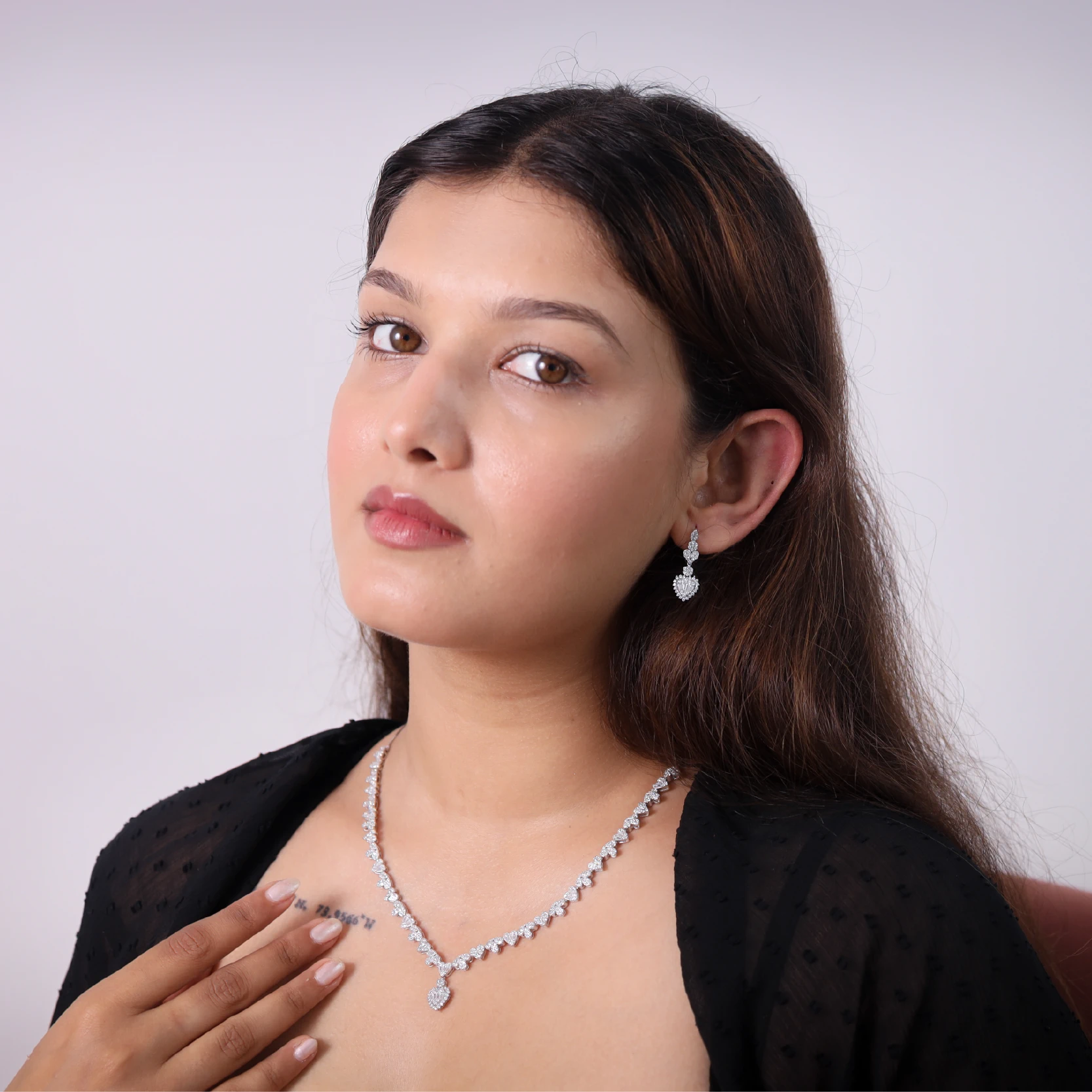Enchanted Hearts Necklace Set