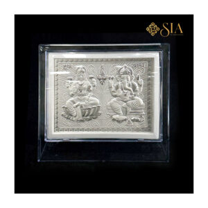 Laxmi Ganpati Big Dome 999 Silver