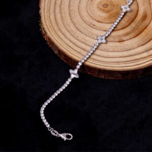 Star Charm Tennis Bracelet (MADE WITH PURE 925 STERLING SILVER) HER