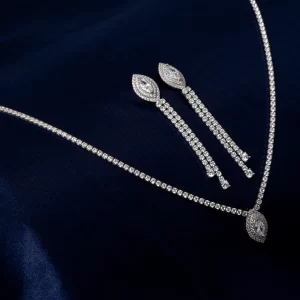 Starlit Drops Necklace Set