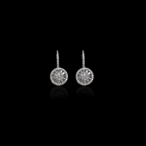Celeste Halo Drop Earrings