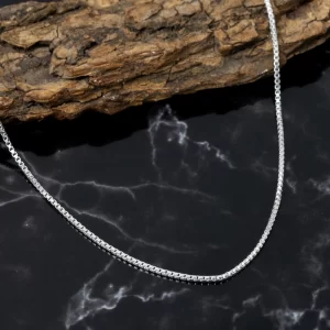 Box Chain (MADE WITH PURE 925 STERLING SILVER)