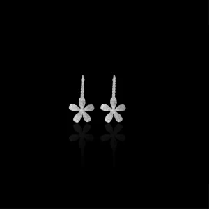 Floral Radiance Drop Earrings