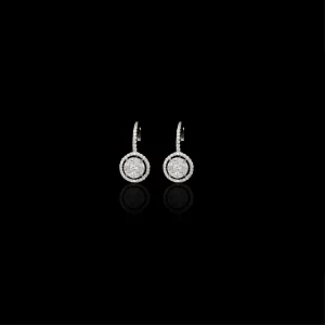 Halo Radiance Drop Earrings