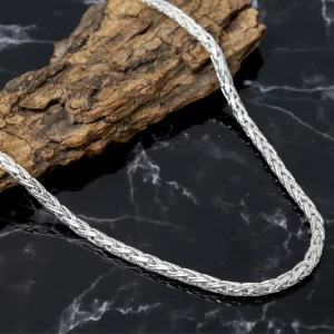 Rope Chain (MADE WITH PURE 925 STERLING SILVER)