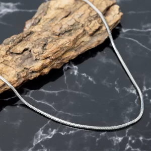 Snake Chain (MADE WITH PURE 925 STERLING SILVER)
