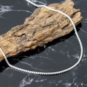 Box Chain (MADE WITH PURE 925 STERLING SILVER)