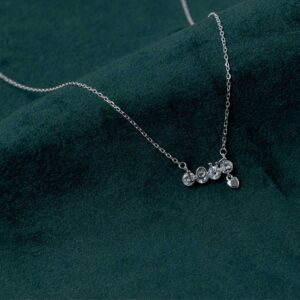 Sparkling Love Pendant Chain (MADE WITH PURE 925 STERLING SILVER)