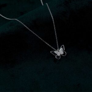 Butterfly Pendant Chain (MADE WITH PURE 925 STERLING SILVER)