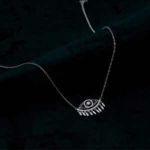 Guardian Evil Eye Pendant Chain (MADE WITH PURE 925 STERLING SILVER)