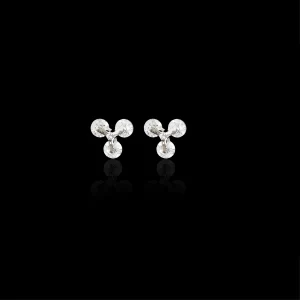 Gleaming Crescent Earrings