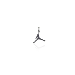 Jordan-Inspired Jumpman Pendant