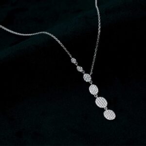 Radiant Cascade Pendant Chain (MADE WITH PURE 925 STERLING SILVER)