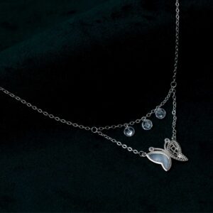 Enchanted Butterfly Layer Pendant Chain (MADE WITH PURE 925 STERLING SILVER)