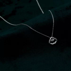 Crystal Drop Pendant Chain
