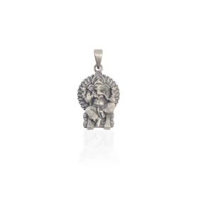 Lord Ganesha Pendant (MADE WITH PURE 925 STERLING SILVER)