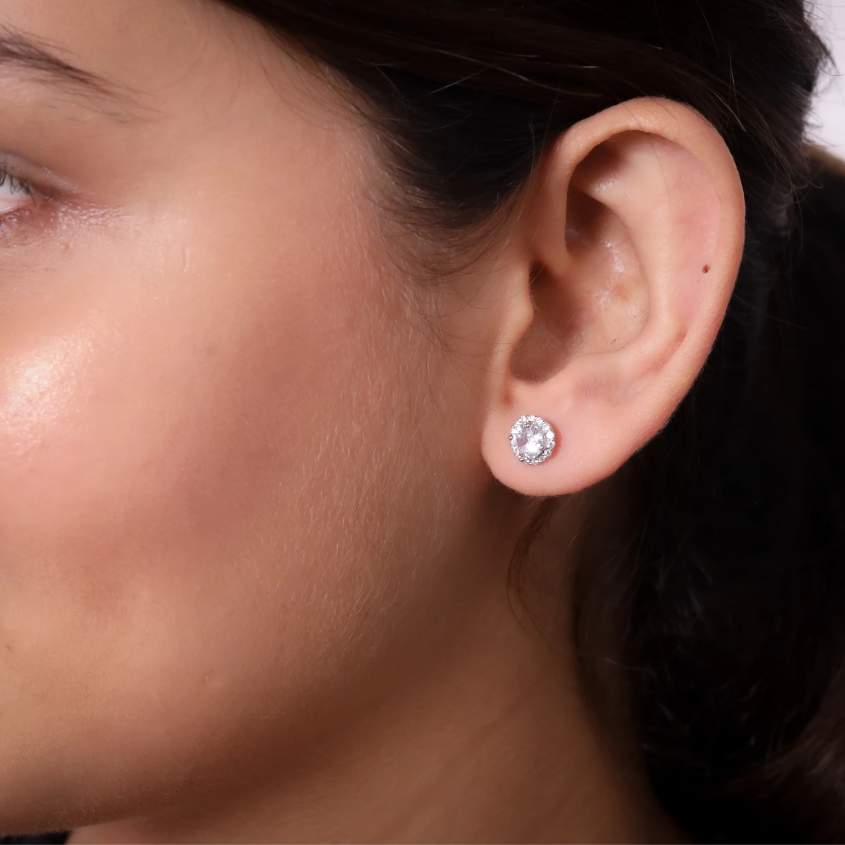 Sparkling Infinity Earrings