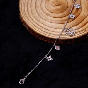 Charm Icon Bracelet (MADE WITH PURE 925 STERLING SILVER) HER