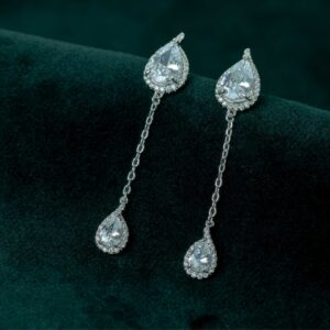 Elegant Teardrop Drop Earrings (MADE WITH PURE 925 STERLING SILVER)