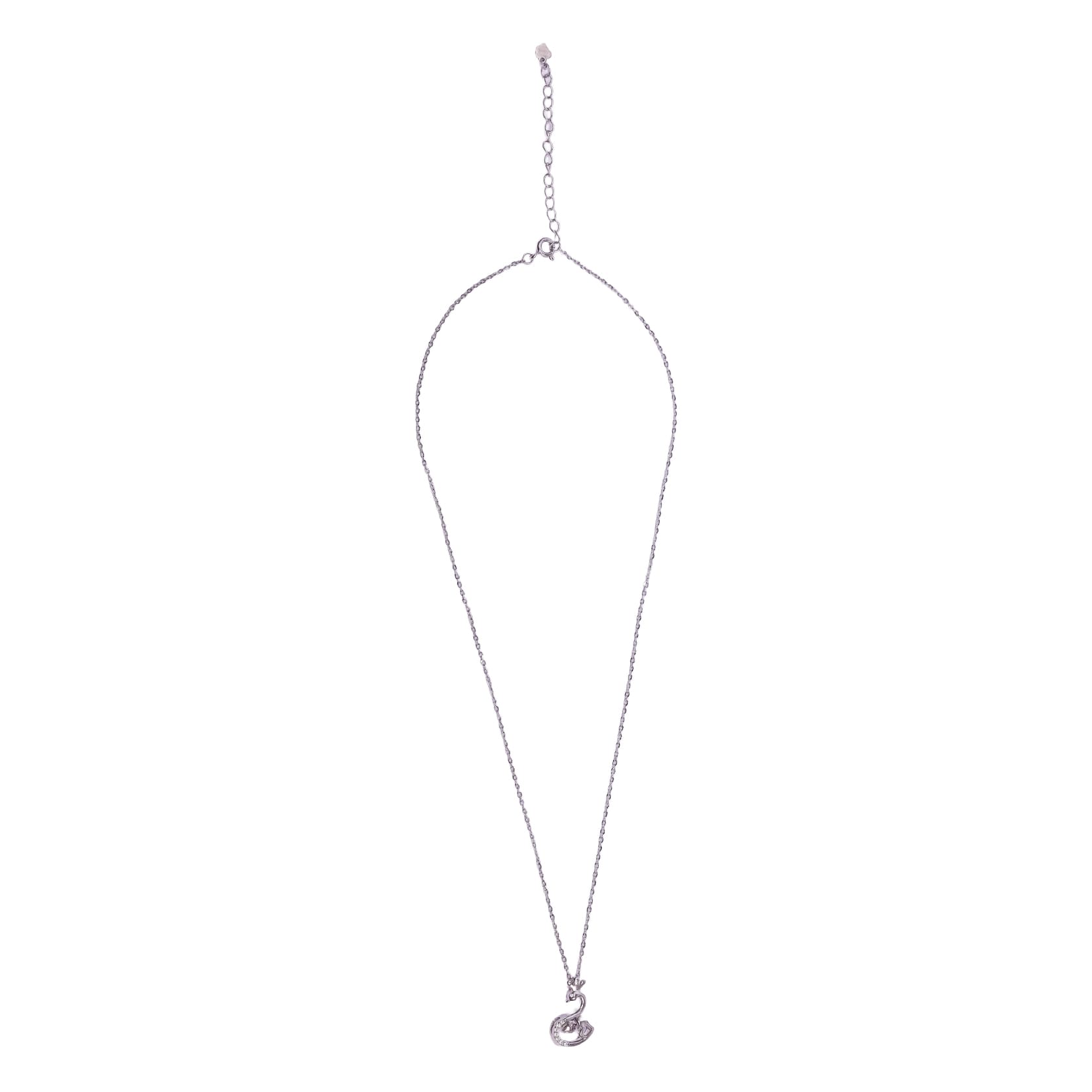 Graceful Swan Pendant Chain (MADE WITH PURE 925 STERLING SILVER) - Image 3