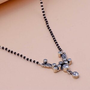 Cosmic Cluster Mangalsutra (MADE WITH PURE 925 STERLING SILVER)