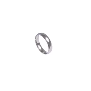The Evergreen Silver Band (Made with Pure 925 STERLING SILVER)