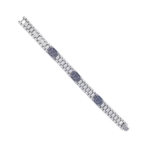Ganpati Engraved Heritage Bracelet