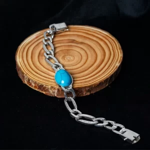 Turquoise Cuban Bracelet