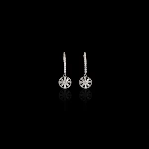 Radiant Sunburst Drop Earrings