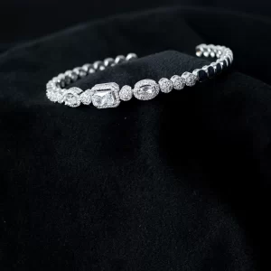 External Luxe Stretch Kada (MADE WITH PURE 925 STERLING SILVER) HER