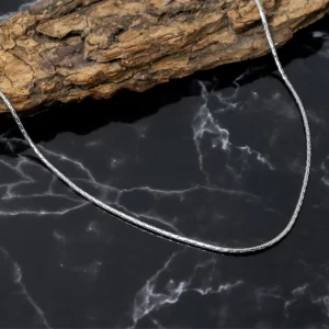 Snake Chain (MADE WITH PURE 925 STERLING SILVER)