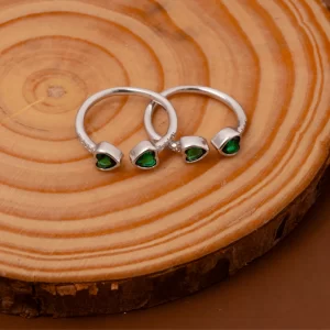 Verdant Heart Toe Ring (MADE WITH PURE 925 STERLING SILVER)