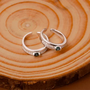 Twilight Crescent Toe Ring (MADE WITH PURE 925 STERLING SILVER)
