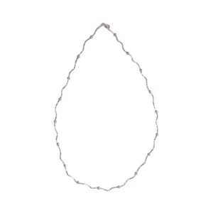 Wavy Beaded Silver Choker (MADE WITH PURE 925 STERLING SILVER)