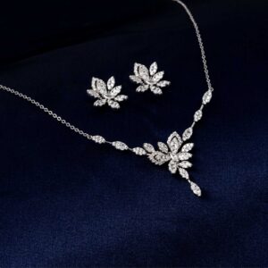 Radiant Petal Cascade Set (MADE WITH PURE 925 STERLING SILVER)