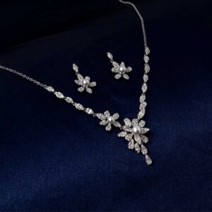Pearl Blossom Elegance Set (MADE WITH PURE 925 STERLING SILVER)